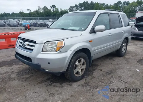 2006 Honda Pilot Ex-L from USA, damaged, VIN 2HKYF18676H505738